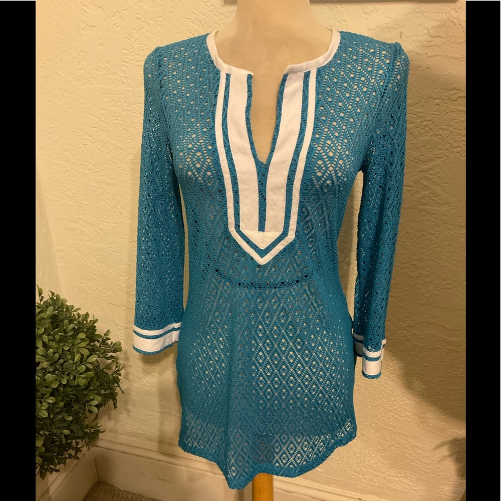 COVER 2 COVER beauty Bikini coverup  lace XS